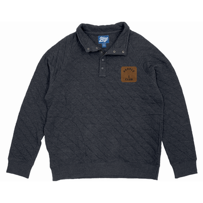 Quilted Fleece Snap Pullover - miPADDLE